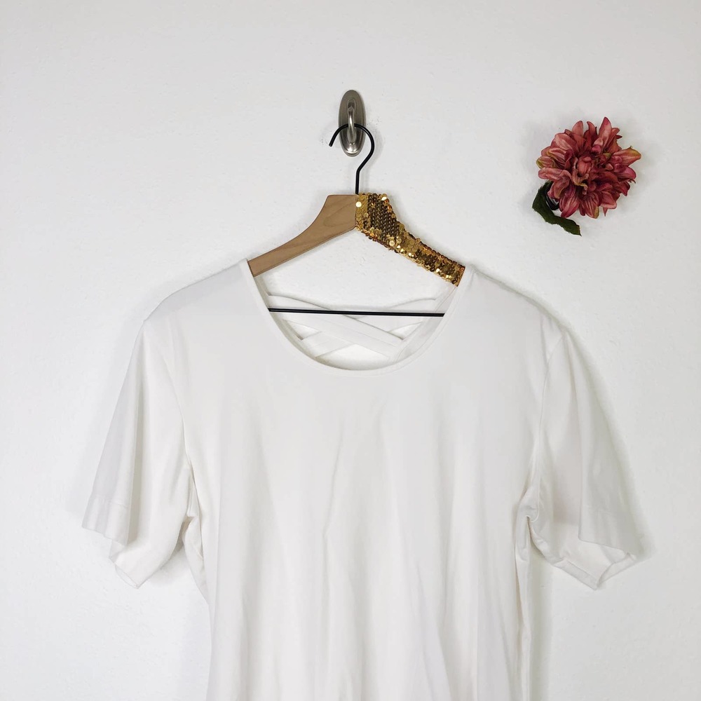 DENIM & CO Oversized Tunic Top - Picture 3 of 6